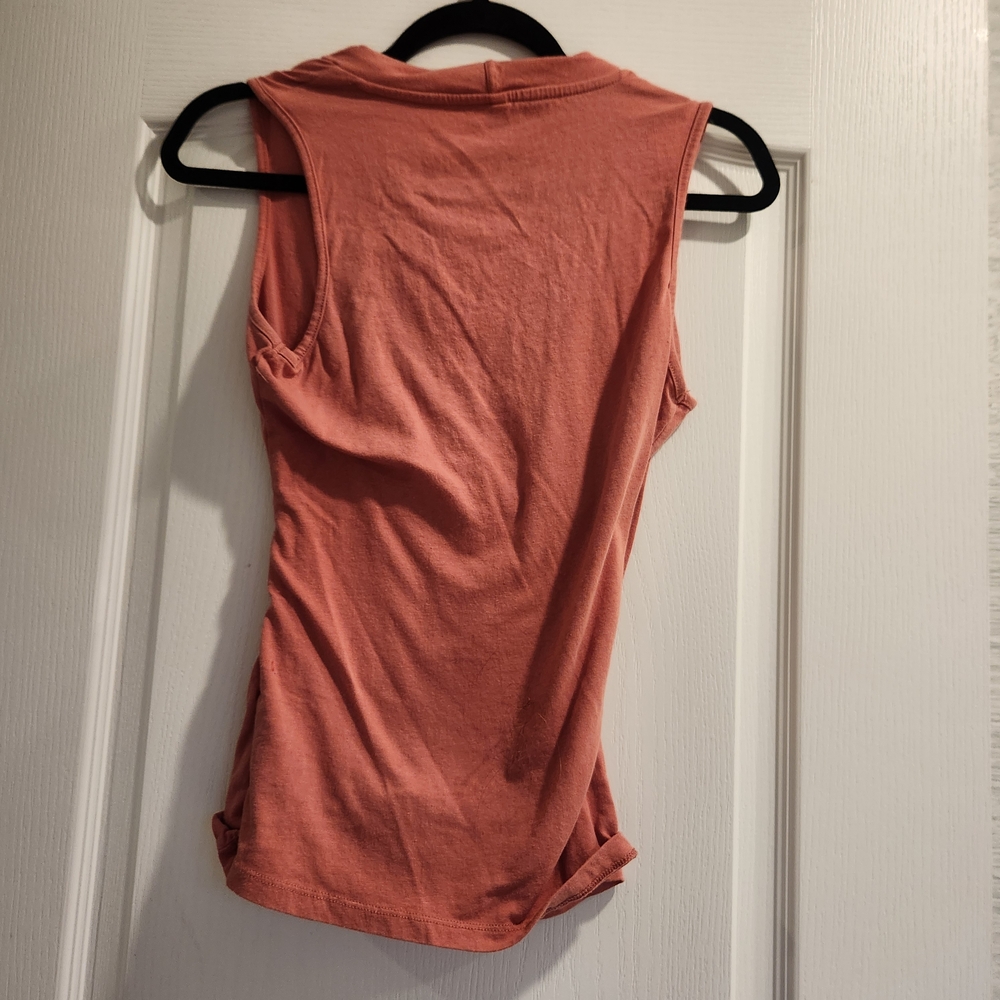 Z Supply Coral Sleeveless Blouse Size S Euc - Picture 2 of 3